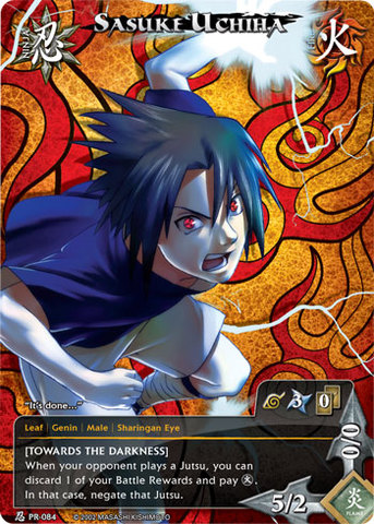 Sasuke Uchiha - PR-084 - Promo - 1st Edition