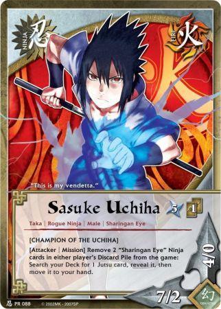 Sasuke Uchiha - PR-088 - Promo - 1st Edition