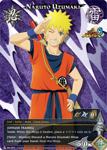 Naruto Uzumaki - PR-095 - Promo - 1st Edition