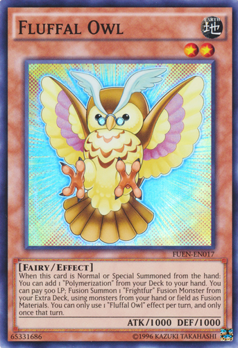 Fluffal Owl - FUEN-EN017 - Super Rare - Unlimited Edition