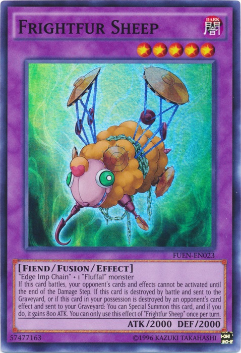 Frightfur Sheep - FUEN-EN023 - Super Rare - Unlimited Edition
