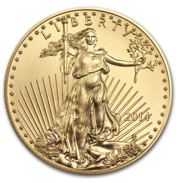 1/4 oz American Gold Eagle (Random Year)