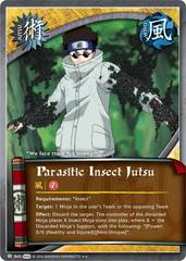 Parasitic Insect Jutsu - J-860 - Rare - 1st Edition - Foil