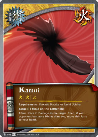 Kamui - J-871 - Super Rare - 1st Edition - Foil