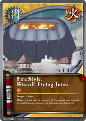 Fire Style, Biscuit Firing Jutsu - J-872 -  - 1st Edition