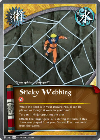 Sticky Webbing - J-882 - - 1st Edition