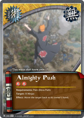 Almighty Push - J-888 - Super Rare - 1st Edition - Foil