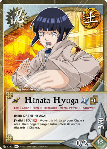 Hinata Hyuga - N-1273 - - 1st Edition