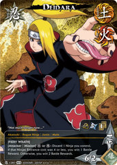 Deidara - N-1281 - Super Rare - 1st Edition - Foil