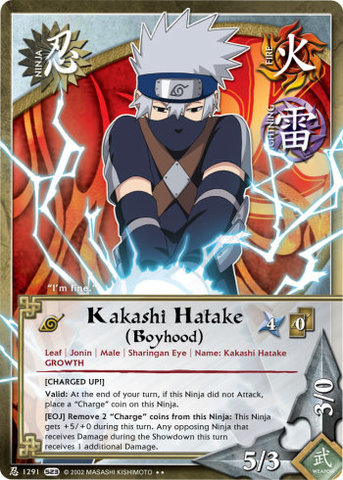 Kakashi Hatake (Boyhood) - N-1291 - - 1st Edition