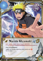 Naruto Uzumaki - N-1298 - Super Rare - 1st Edition - Foil