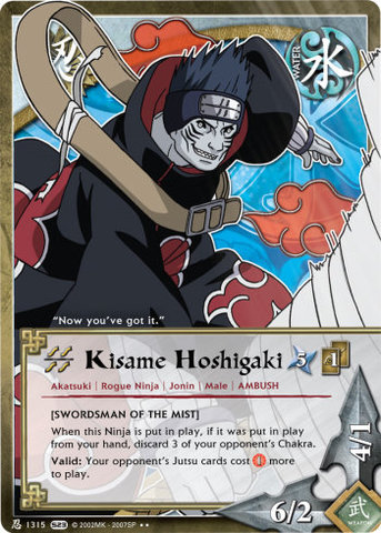 Kisame Hoshigaki - N-1315 - - 1st Edition
