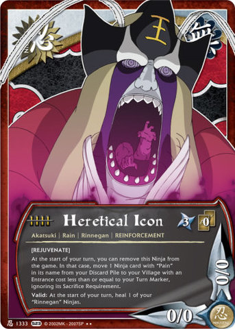 Heretical Icon - N-1333 - - 1st Edition