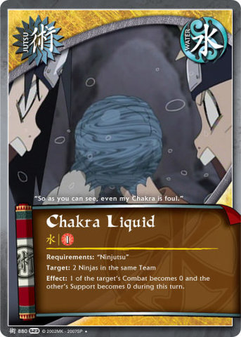 Chakra Liquid - J-880 - - 1st Edition - Foil
