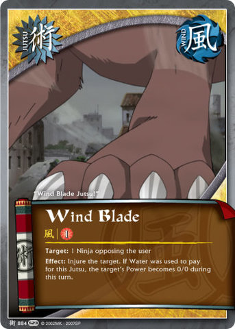 Wind Blade - J-884 - - 1st Edition - Foil