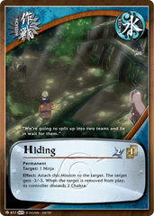 Hiding - M-837 -  - 1st Edition - Foil