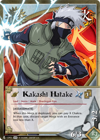 Kakashi Hatake - N-1293 - - 1st Edition - Foil