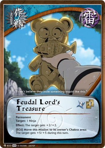 Feudal Lords Treasure - M-833 - - Starter Deck