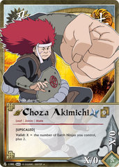 Choza Akimichi - N-1280 -  - Unlimited Edition - Foil