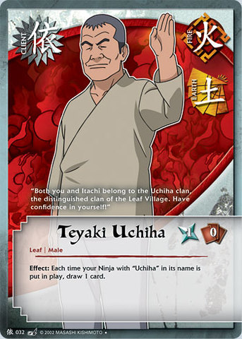 Teyaki Uchiha - C-032 - - 1st Edition