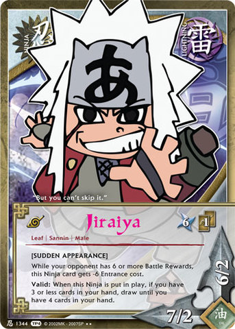 Jiraiya - N-1344 - - 1st Edition