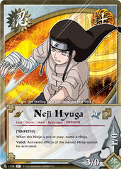 Neji Hyuga - N-1336 -  - 1st Edition - Foil