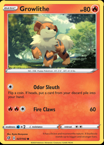 Growlithe - 027/192 - Common