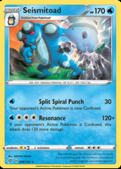 Seismitoad - 046/192 - Rare