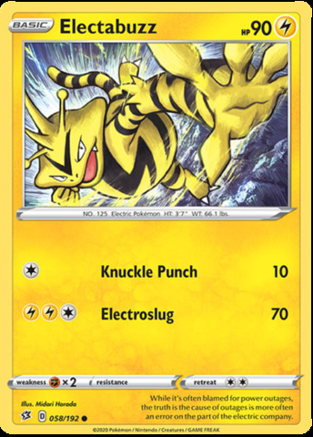 Electabuzz - 058/192 - Common