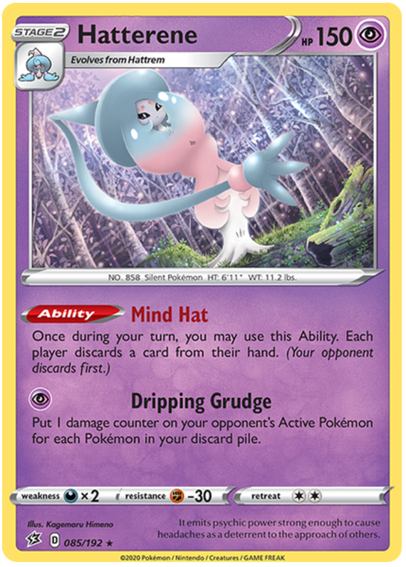 Hatterene - 085/192 - Holo Rare