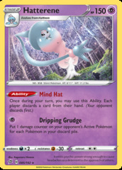 Hatterene - 085/192 - Holo Rare