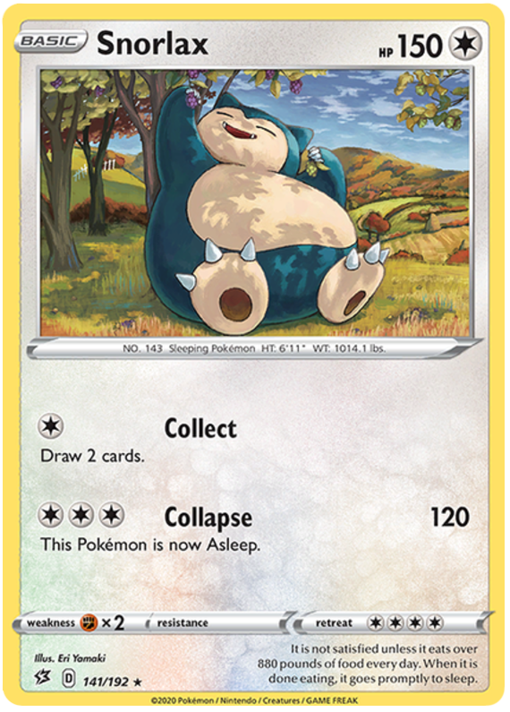 Snorlax - 141/192 - Rare