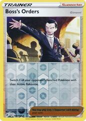 Boss's Orders - 154/192 - Holo Rare - Reverse Holo