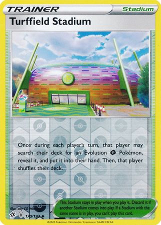 Turffield Stadium - 170/192 - Uncommon - Reverse Holo