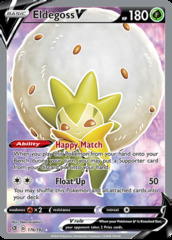 Eldegoss V - 176/192 - Full Art Ultra Rare