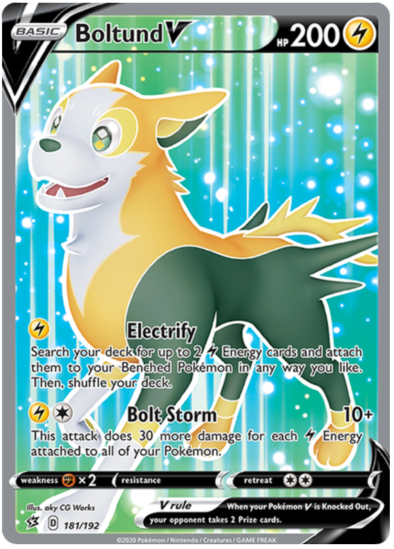 Boltund V - 181/192 - Full Art Ultra Rare