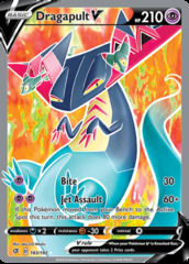 Dragapult V - 183/192 - Full Art Ultra Rare