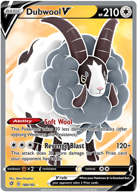 Dubwool V - 188/192 - Full Art Ultra Rare
