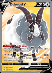 Dubwool V - 188/192 - Full Art Ultra Rare