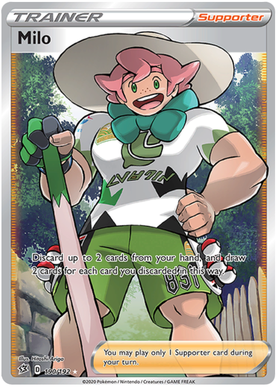 Milo - 190/192 - Full Art Ultra Rare