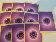 20 Basic Psychic Energy Cards (Sun & Moon Series Design, Unnumbered)