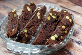 Chocolate-and-Pistachio Biscotti