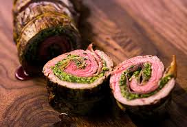 Beef roulade