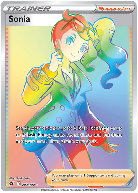 Sonia - 203/192 - Secret Rare