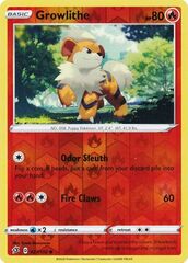 Growlithe - 027/192 - Common - Reverse Holo