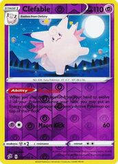 Clefable - 075/192 - Reverse Holo Rare