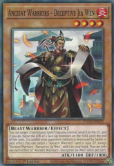 Ancient Warriors - Deceptive Jia Wen - ETCO-EN022 - Common - 1st Edition