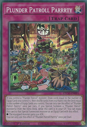 Plunder Patroll Parrrty - ETCO-EN091 - Super Rare - 1st Edition