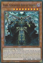 Harr, Generaider Boss of Storms - ETCO-EN027 - Super Rare - 1st Edition