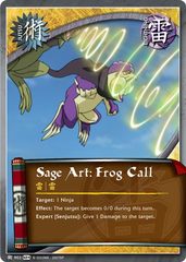 Sage Art: Frog Call - J-903 - Common - 1st Edition - Foil